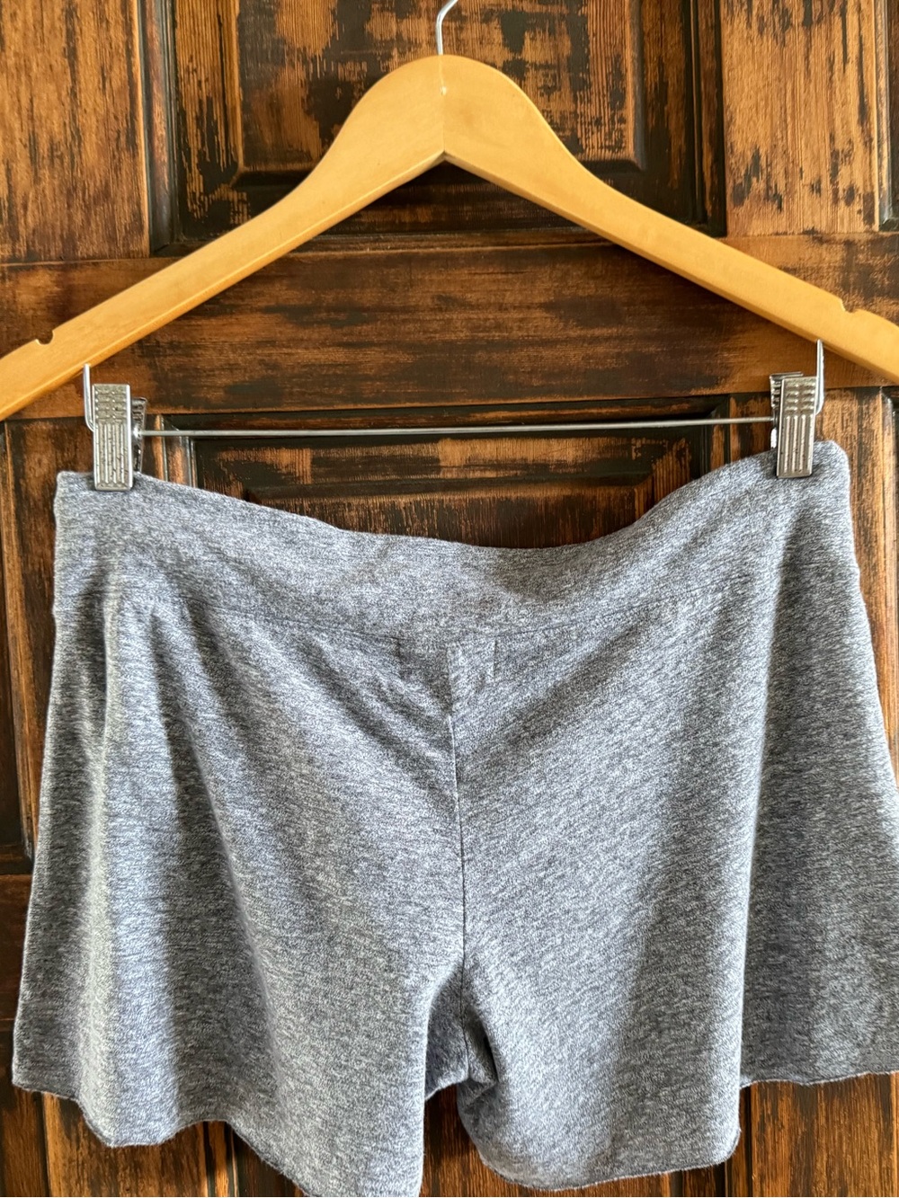 MONROW•TEXTURED TRI-BLEND VINTAGE SHORT•GRANITE•SIZE S - Picture 12 of 12